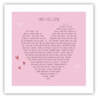 Über die Liebe