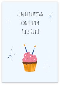 Zum Geburtstag von Herzen alles Gute!