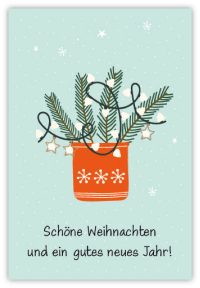 Schöne Weihnachten und ein gutes neues Jahr!