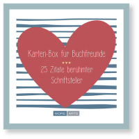 Karten Box für Buchfreunde