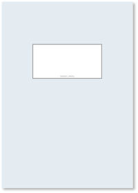 Notizheft A4 Eisblau