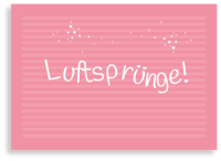 Luftsprünge