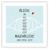 Blicke-Augenblicke